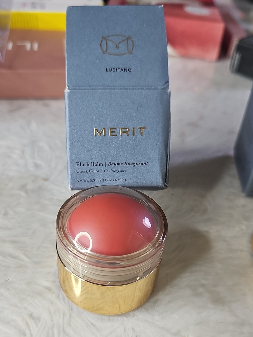 Merit Flush Balm Cream Blush — Coral Pink
